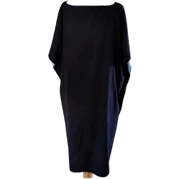 ELOQUII TROPICAL PALM KIMONO DRESS SZ 16 1X - Picture 5 of 6